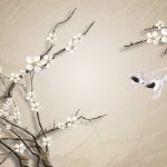 پوستر دیواری طرح شکوفه