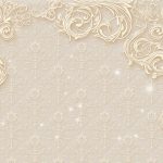 پوستر دیواری طرح داماسک