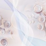 پوستر دیواری رز ۳ بعدی
