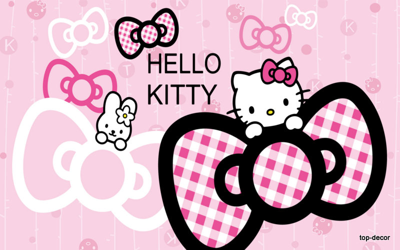 پوستر دیواری سه بعدی طرح کیتی