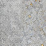 پوستر دیواری داماسک پتینه
