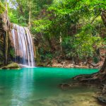 پوستر دیواری منظره آبشار