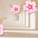 پوستر دیواری سه بعدی طرح راهرو