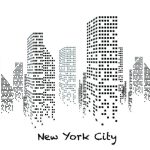 پوستر دیواری طرح نیویورک