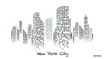 پوستر دیواری طرح نیویورک
