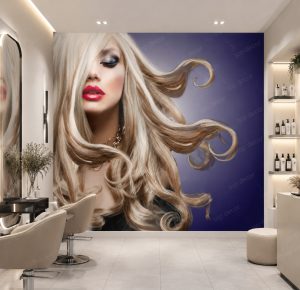 پوستر دیواری آرایشگاه زنانه