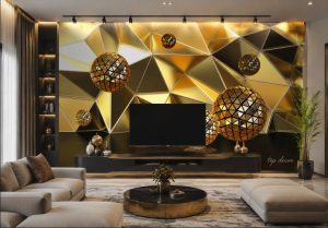 پوستر دیواری طرح هندسی