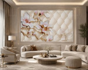 پوستر دیواری لمسه چرمی