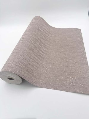 حراج کاغذ دیواری ساده خاکی