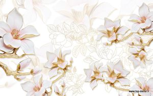 پوستر دیواری طرح گل لیلیوم