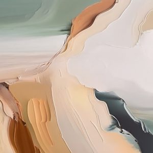 پوستر دیواری طرح ترکیب رنگ های روغنی