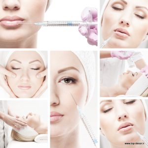 پوستر دیواری طرح بوتاکس و تزریق ژل