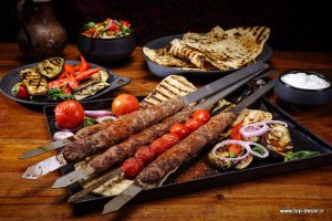 پوستر دیواری طرح رستوران کباب کوبیده