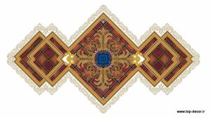 پوستر دیواری طرح پنج لوزی