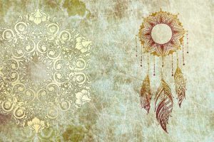 پوستر دیواری طرح dreams و پتینه