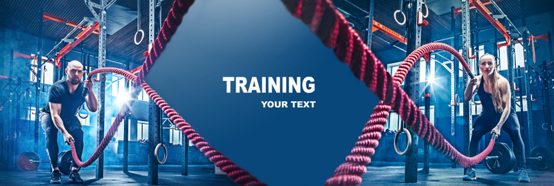 پوستر دیواری طرح بدنسازی TRAINING