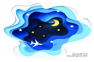 پوستر دیواری طرح شب رویایی