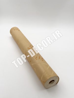 کاغذ دیواری قابل شستشو PVC طرح گل و نقش برجسته
