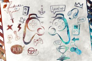 پوستر دیواری گیم‌استیشن مدرن