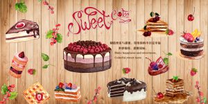 پوستر دیواری شیرینی و دسر Sweet Cake