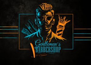 پوستر دیواری Gentlemen’s Barbershop