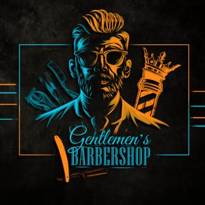 پوستر دیواری Gentlemen’s Barbershop