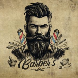 پوستر دیواری آرایشگاه مردانه