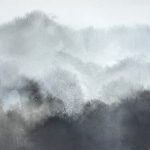 تابلو منظره مه‌آلود