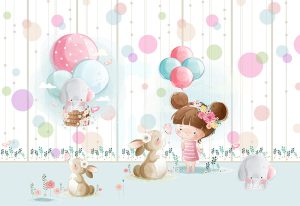 پوستر اتاق کودک دخترانه