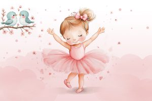 پوستر دیواری دخترانه