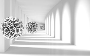 پوستر دیواری سه بعدی تونل