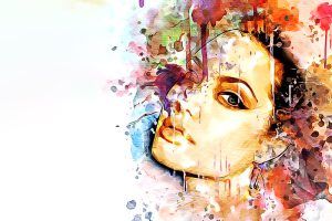 پوستر دیواری هنری آبرنگی