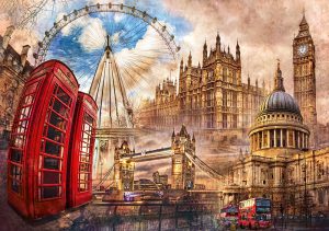 پوستر دیواری لندن کلاسیک