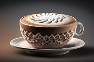 پوستر دیواری فنجان قهوه