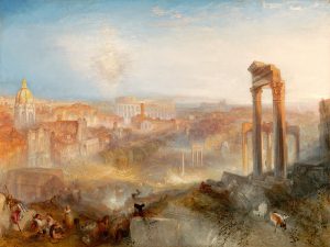 پوستر دیواری منظره باستانی